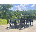 Custom Outdoor Dining Set Modern Aluminium Alfresco Outdoor Living Australia