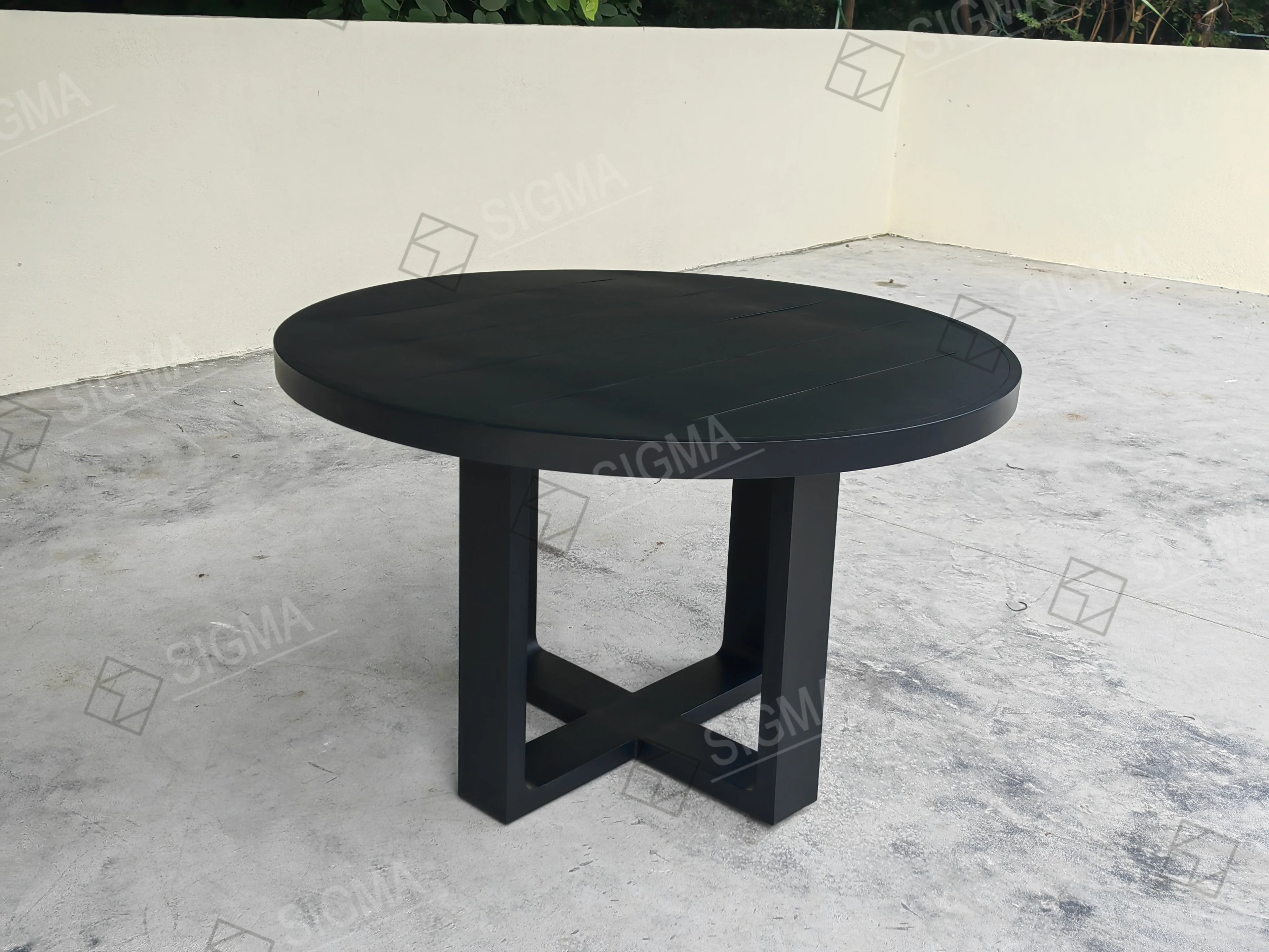 Outdoor Dining Table Set Aluminum 4-Seater Modern Alfresco Outdoor Living Australia
