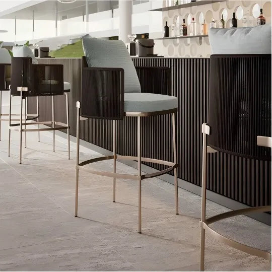 Designer Outdoor Furniture Bar Stool Coastal Alfresco Outdoor Living Australia
