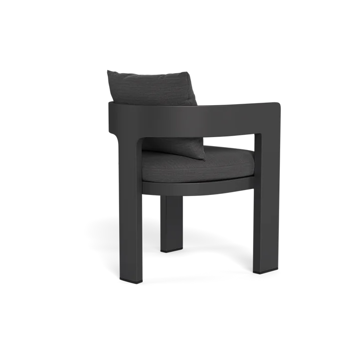 Custom Outdoor Dining Chair Curved Back Aluminum Alfresco Outdoor Living Australia