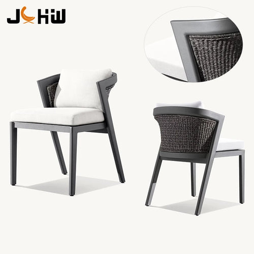 Custom Aluminum Dining Set Rattan Contemporary Alfresco Outdoor Living Australia