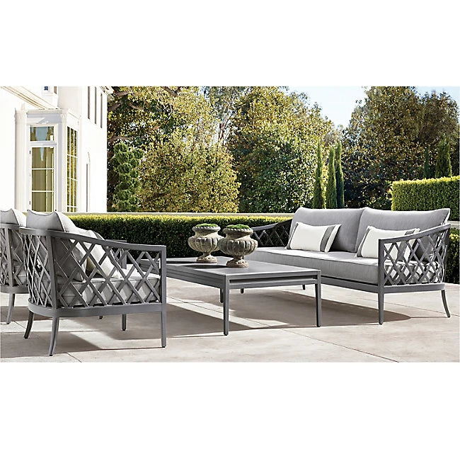 Custom Outdoor Aluminum Sofa Contemporary Alfresco Outdoor Living Australia