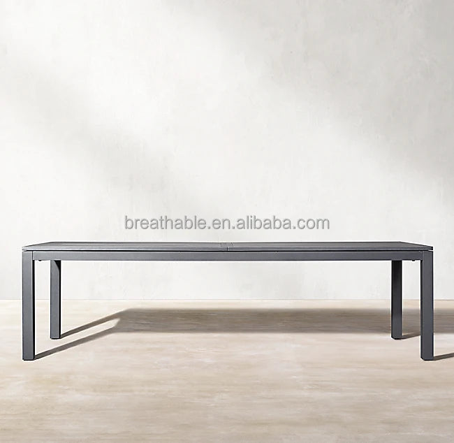 Modern 6-Seat Aluminium Dining Set Handcrafted Designer Outdoor Furniture Australia