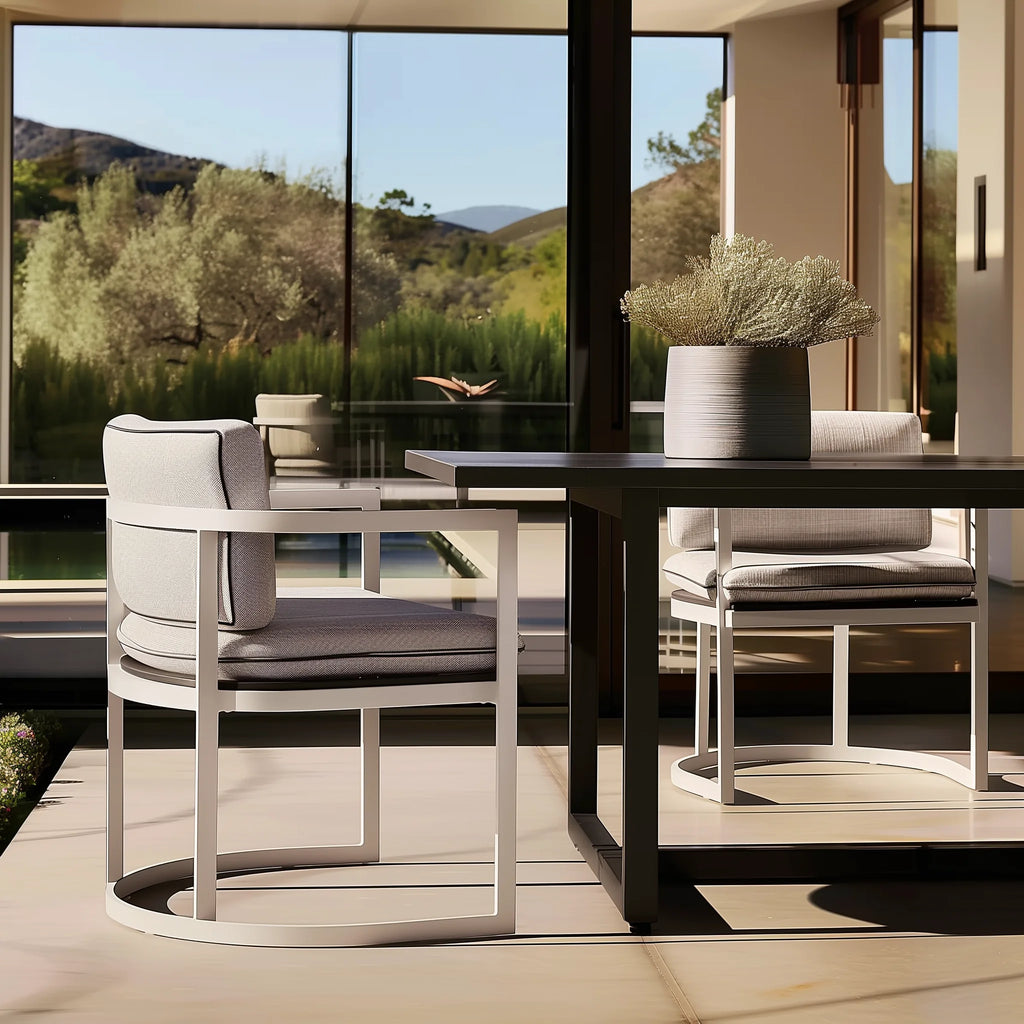 Designer Outdoor Furniture Aluminum Sofa Modern Alfresco Outdoor Living Australia