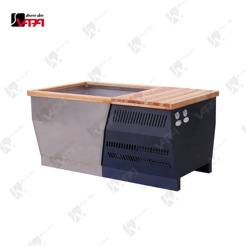 Cold Water Therapy Tub Alder Wood Alfresco Outdoor Living Australia