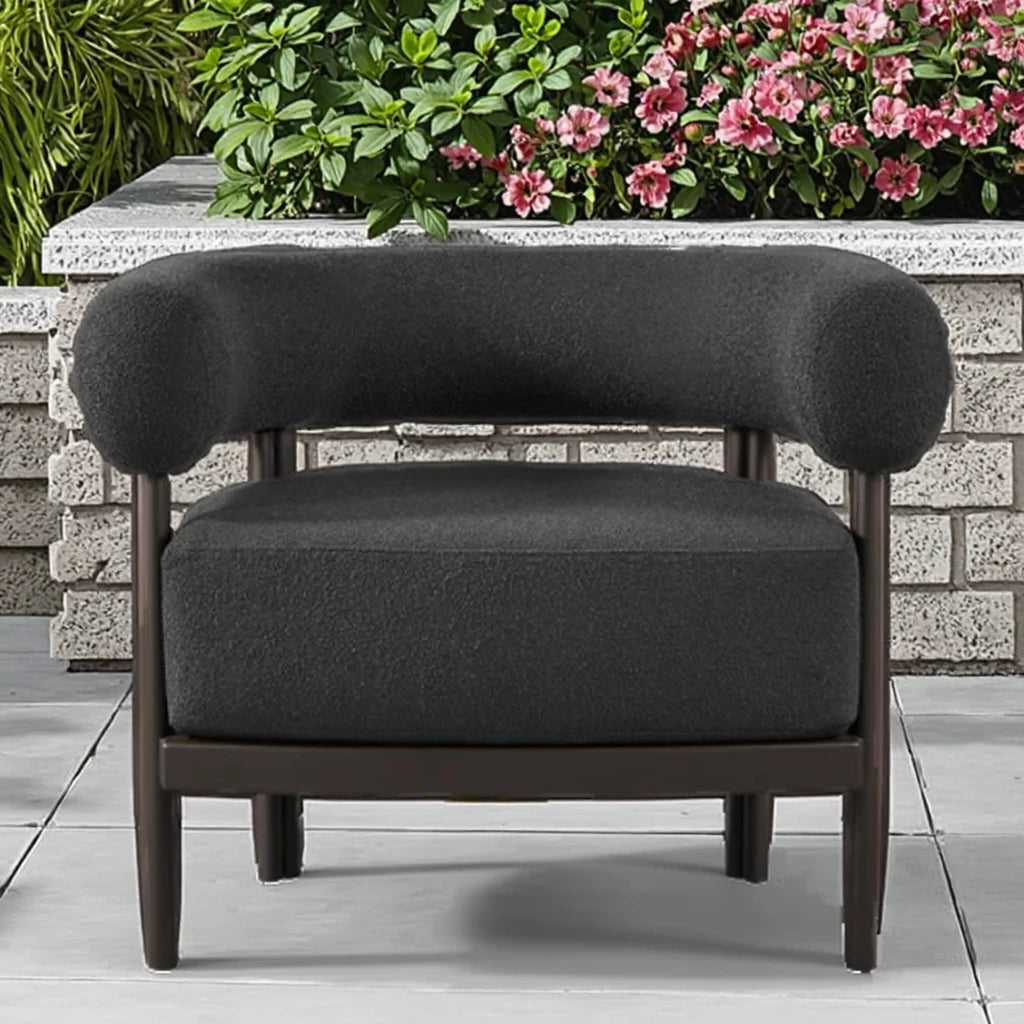 Custom Outdoor Furniture Single Seat Sofa Chair Minimalist Alfresco Outdoor Living Australia