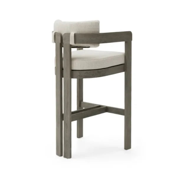 Solid Teak Bar Chair Handcrafted Furniture - Alfresco Outdoor Living Australia