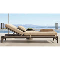 Aluminium Sun Lounger Rattan-Style Alfresco Outdoor Living Australia