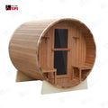 Custom Outdoor Sauna Barrel Sauna Red Cedar Alfresco Outdoor Living Australia