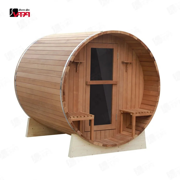 Custom Outdoor Sauna Barrel Sauna Red Cedar Alfresco Outdoor Living Australia