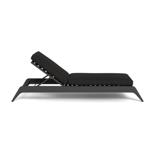 Aluminum Sun Lounger Contemporary Adjustable Alfresco Outdoor Living