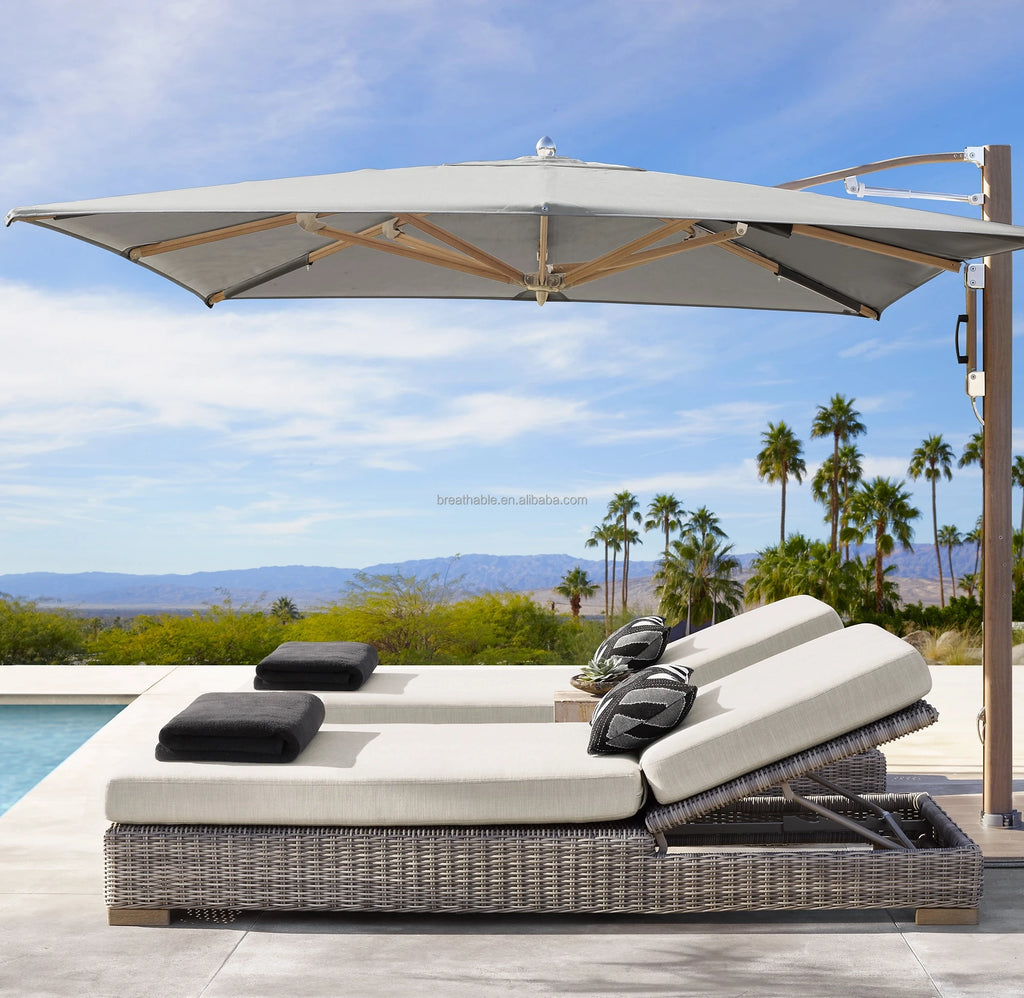 Custom Outdoor Sun Lounger Modern Rattan Alfresco Outdoor Living Australia