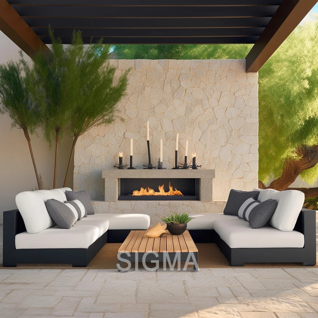 Custom Outdoor Patio Sofa Set Modern Minimalist Alfresco Outdoor Living Australia