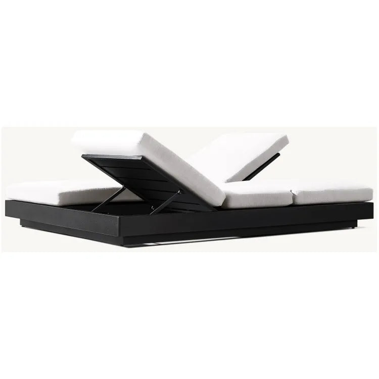 Custom Outdoor Furniture Double Reclining Sun Lounger Modern Alfresco Outdoor Living Australia