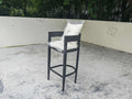 Custom Outdoor Counter Stool Contemporary Aluminum Alfresco Outdoor Living Australia