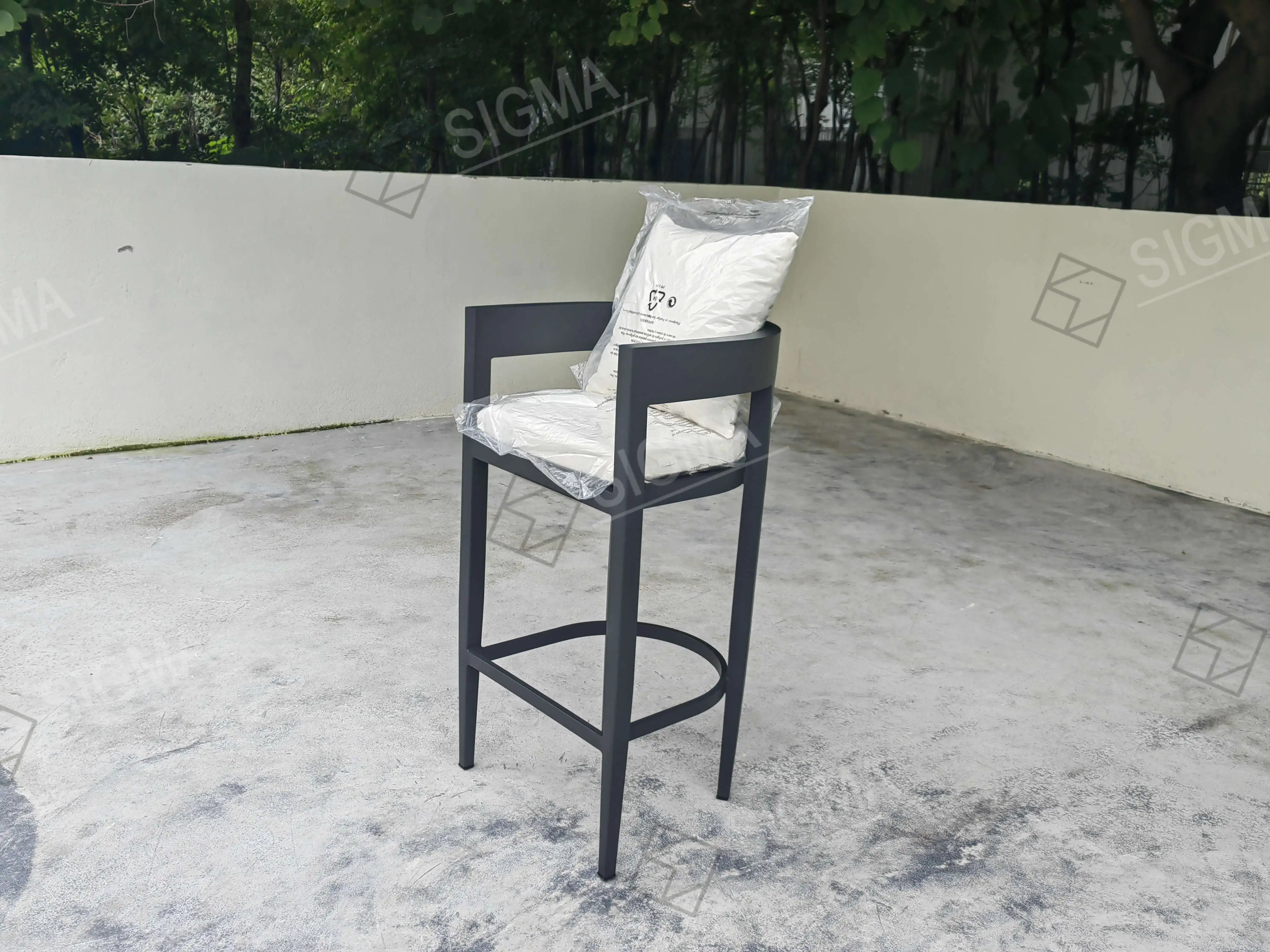 Custom Outdoor Counter Stool Contemporary Aluminum Alfresco Outdoor Living Australia