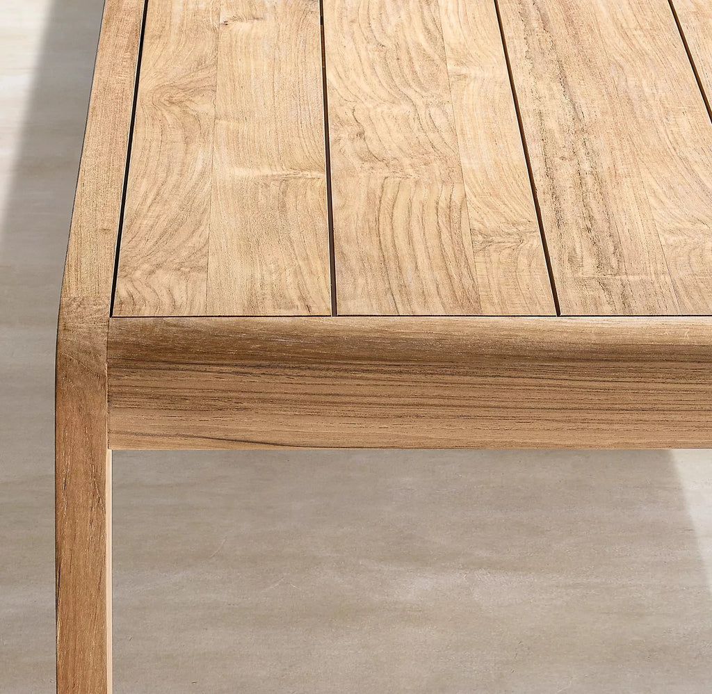 6-Seat Teak Rope Dining Set, Designer Outdoor Furniture, Alfresco Outdoor Living Australia