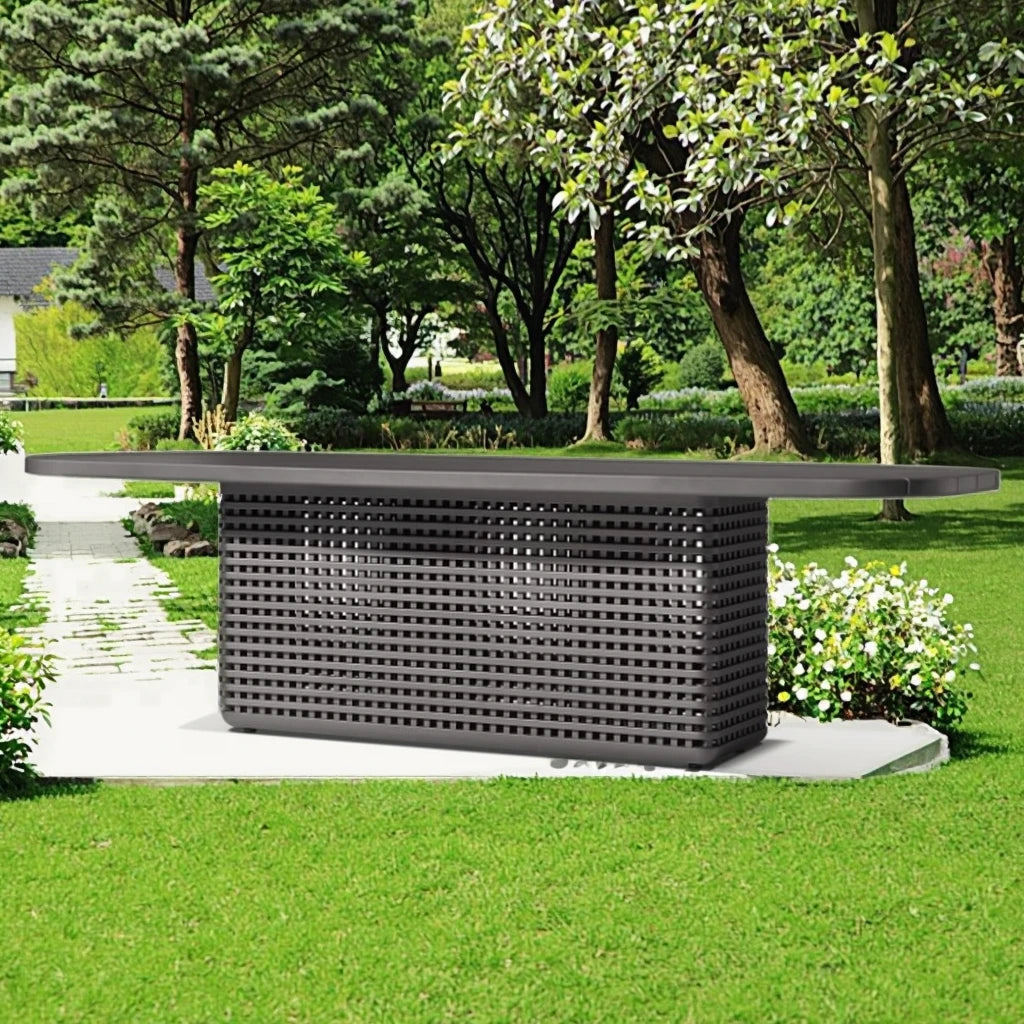 Custom Outdoor Furniture Aluminum Dining Table Alfresco Outdoor Living Australia