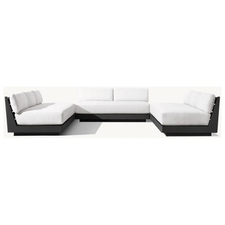 Custom Outdoor Sectional Sofa Set Modern Aluminium Alfresco Outdoor Living Australia