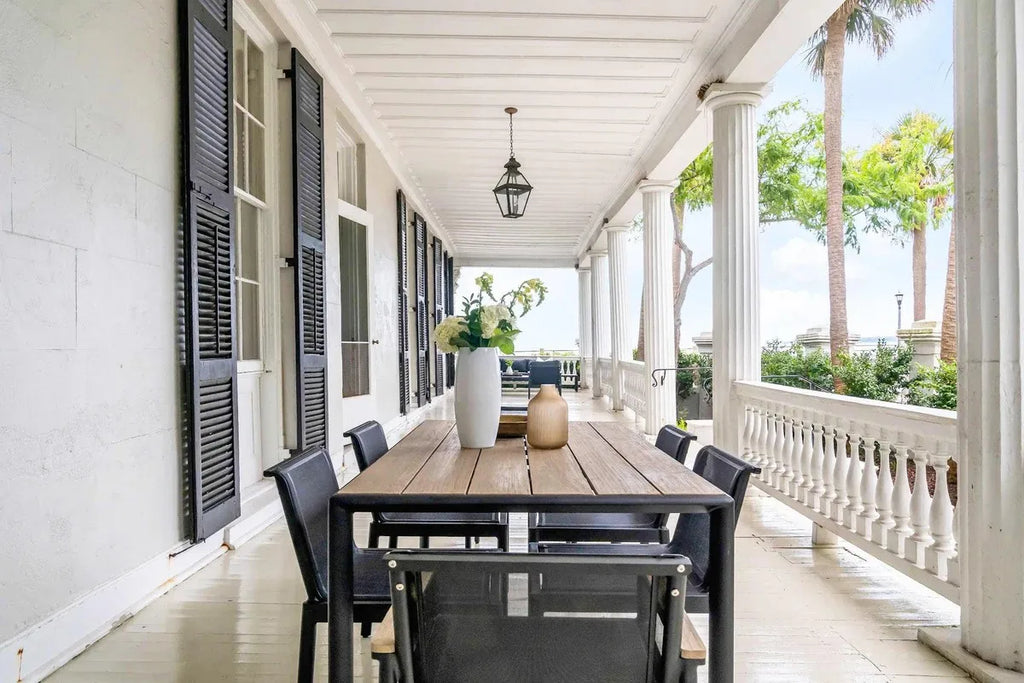 Custom 6-Seater Dining Set Aluminium Teak Alfresco Outdoor Living Australia