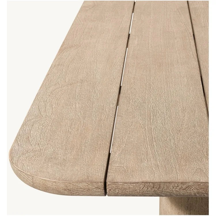 Luxury Solid Teak Dining Table Rectangle Alfresco Outdoor Living Australia