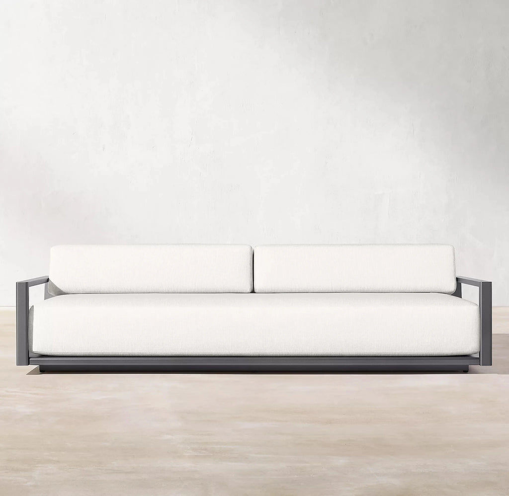 Custom Rattan Garden Sofa Set Modern Woven Aluminum Alfresco Outdoor Living Australia