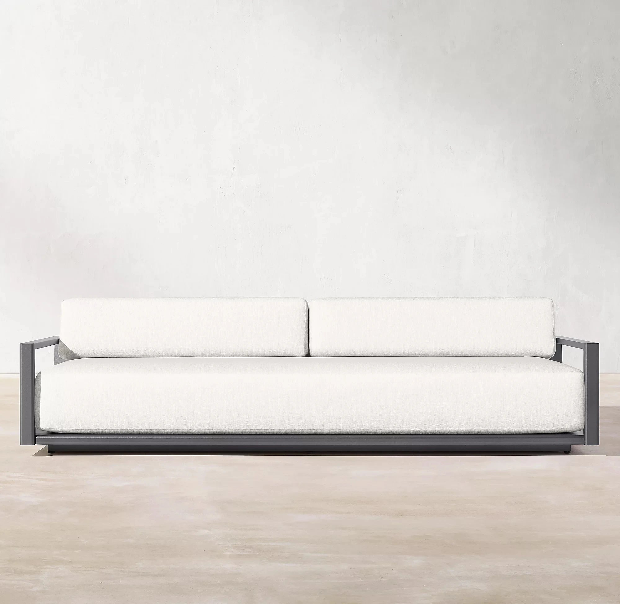 Custom Rattan Garden Sofa Set Modern Woven Aluminum Alfresco Outdoor Living Australia