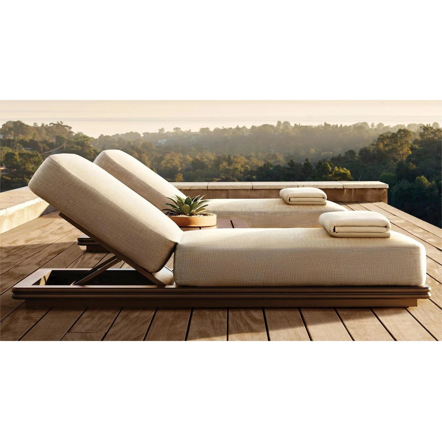 Custom Outdoor Daybed Sun Lounger Contemporary Alfresco Outdoor Living Australia