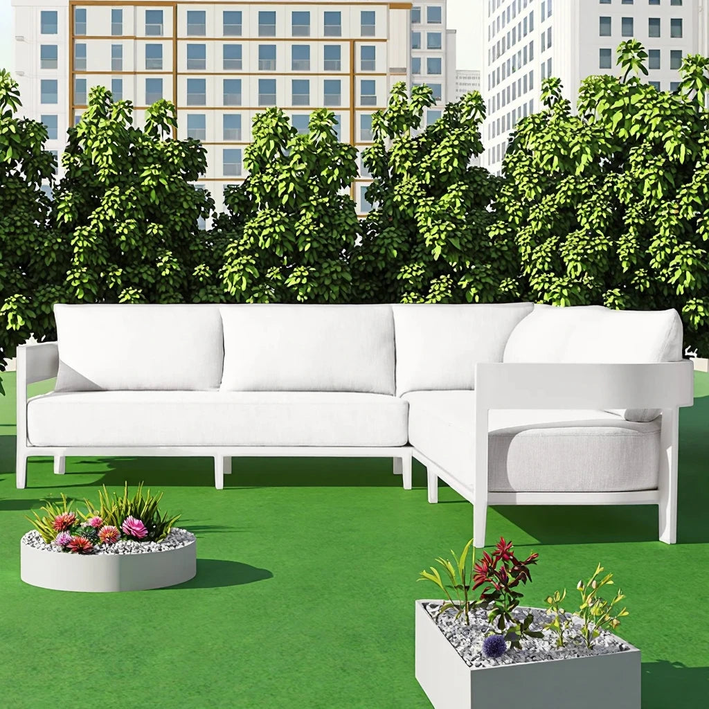 Custom Outdoor Furniture Sectional Sofa Set Modern Architectural Alfresco Outdoor Living Australia