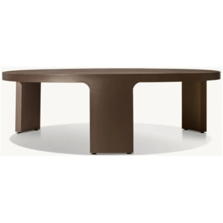 Antique Round Aluminum Table Designer Alfresco Outdoor Living Australia
