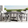 Custom Outdoor Furniture Dining Set T-Backrest Alfresco Outdoor Living Australia