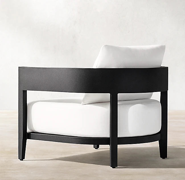 Custom Outdoor Furniture Set Curved Aluminum Alfresco Outdoor Living Australia