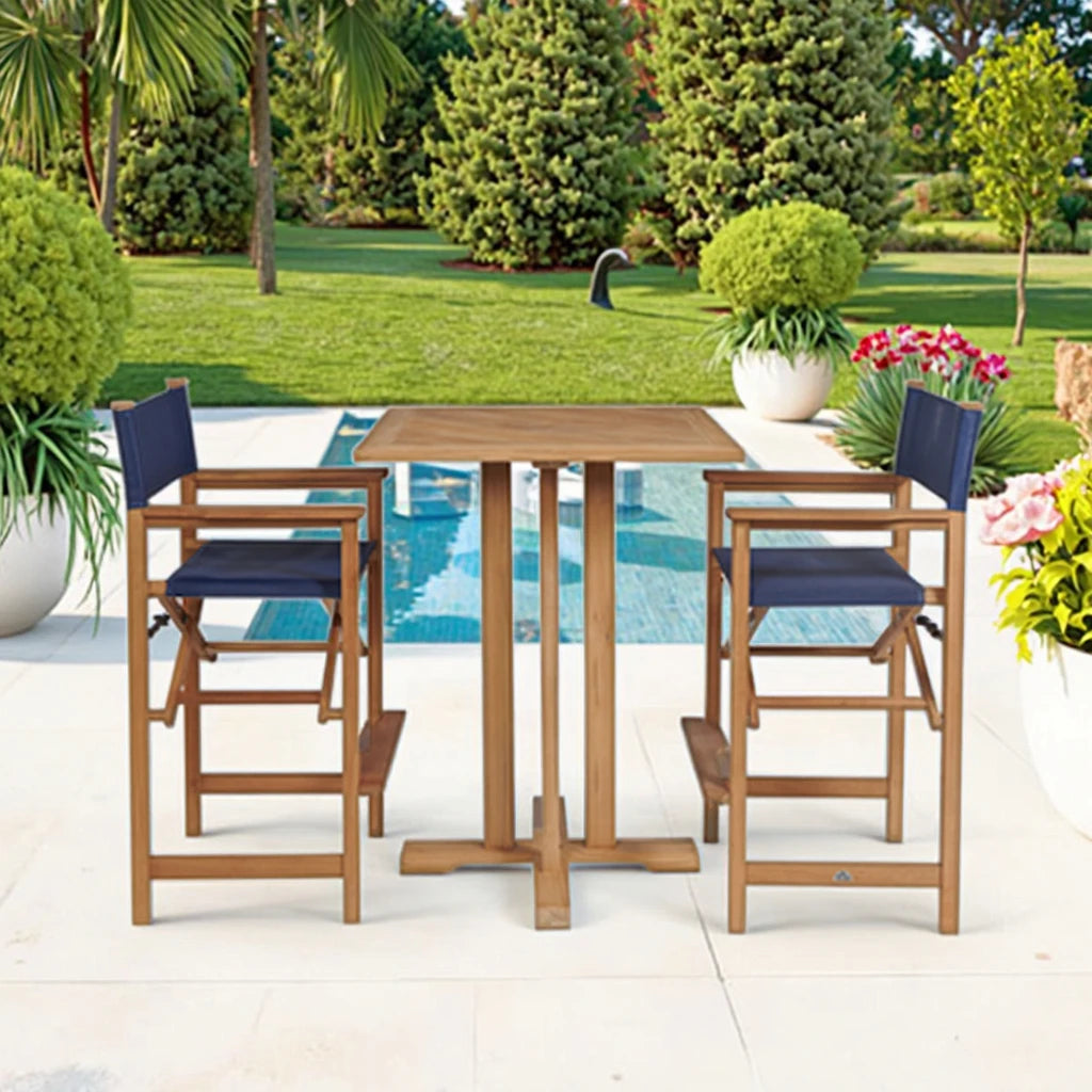 Custom Outdoor Furniture Teak Bistro Set Architectural Alfresco Outdoor Living Australia