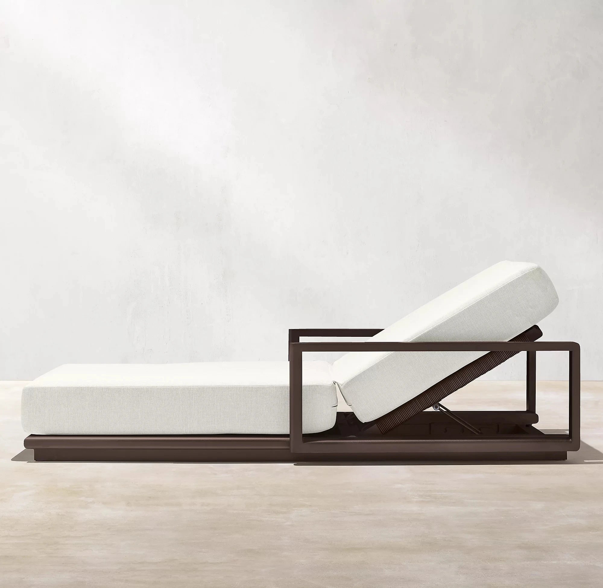 Modern Rope Chaise Lounger Sculptural Alfresco Outdoor Living Australia