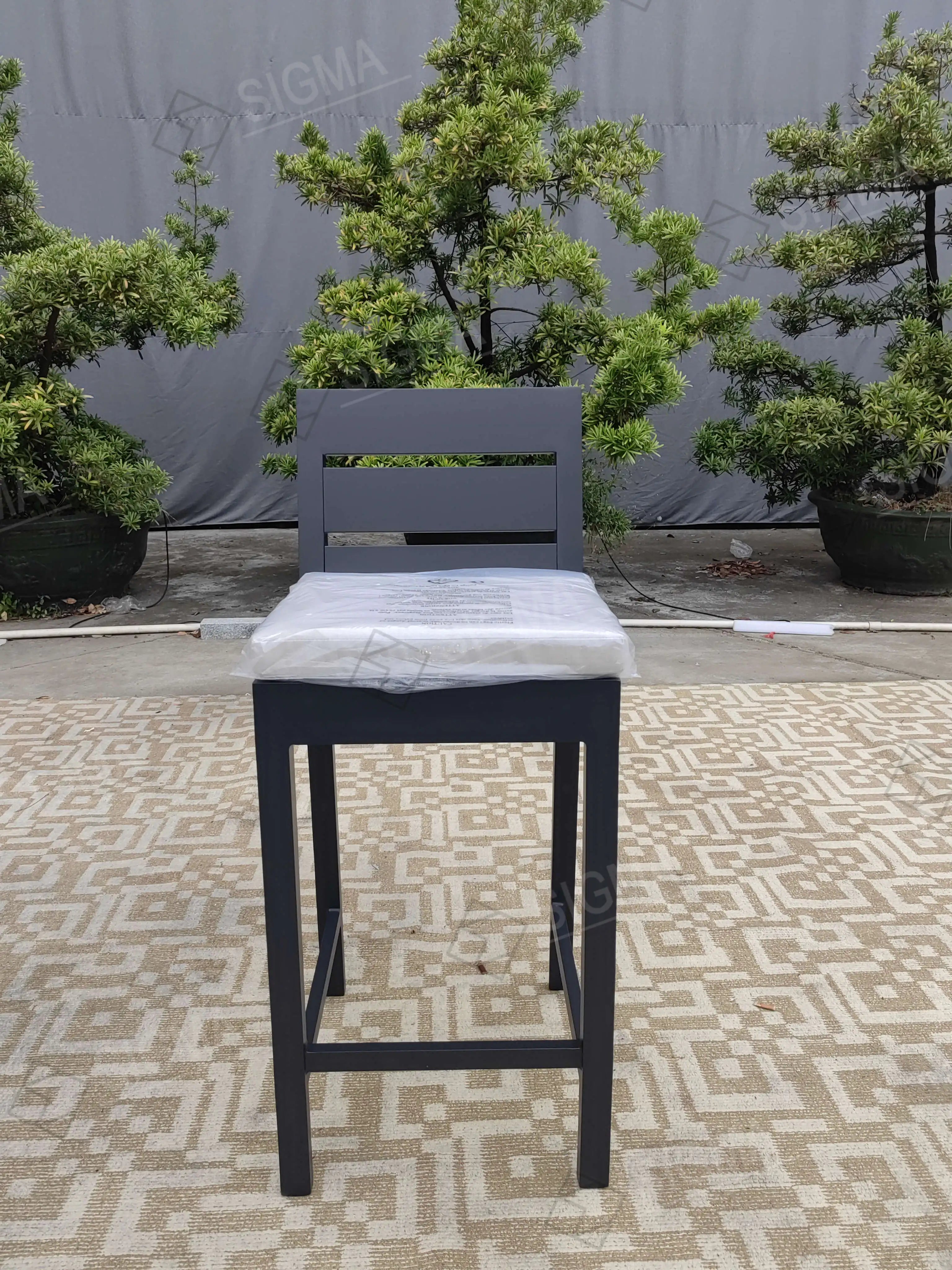 Contemporary Aluminum Outdoor Counter Stool Alfresco Outdoor Living Australia