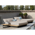 Custom Outdoor Daybed Teak and Aluminium Alfresco Outdoor Living Australia