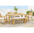 Custom 6-Seater Teak Dining Set Contemporary Alfresco Outdoor Living Australia