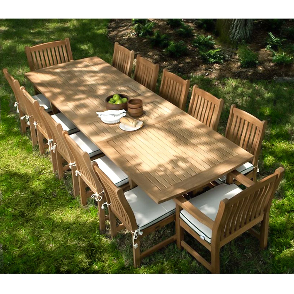 Teak Dining Set Outdoor Furniture Traditional Alfresco Outdoor Living Australia
