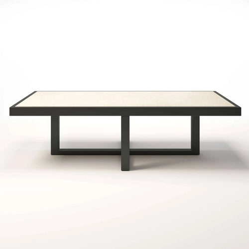 8-Seater Aluminium Dining Table Contemporary Sculptural Alfresco Outdoor Living Australia
