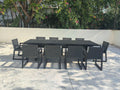 Custom Dining Set 8 Seater Contemporary Alfresco Outdoor Living Australia