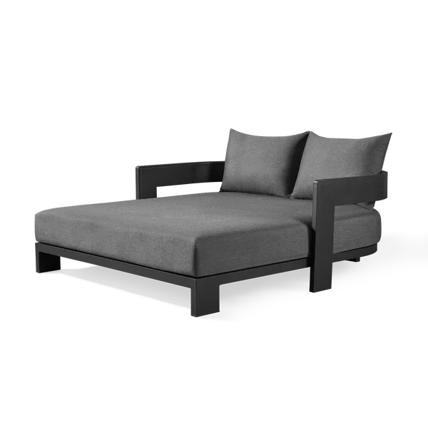 Outdoor Sun Lounger Double Daybed Modern Aluminium Alfresco Outdoor Living Australia
