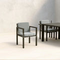 Custom Outdoor Furniture Dining Set Modern Aluminum Alfresco Outdoor Living Australia