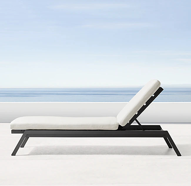 Custom Aluminium Sun Lounger Contemporary Alfresco Outdoor Living Australia