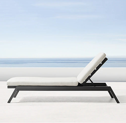 Custom Aluminium Sun Lounger Contemporary Alfresco Outdoor Living Australia