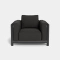 Designer Outdoor Sofa Single Seat Luxurious Aluminium Alfresco Outdoor Living Australia