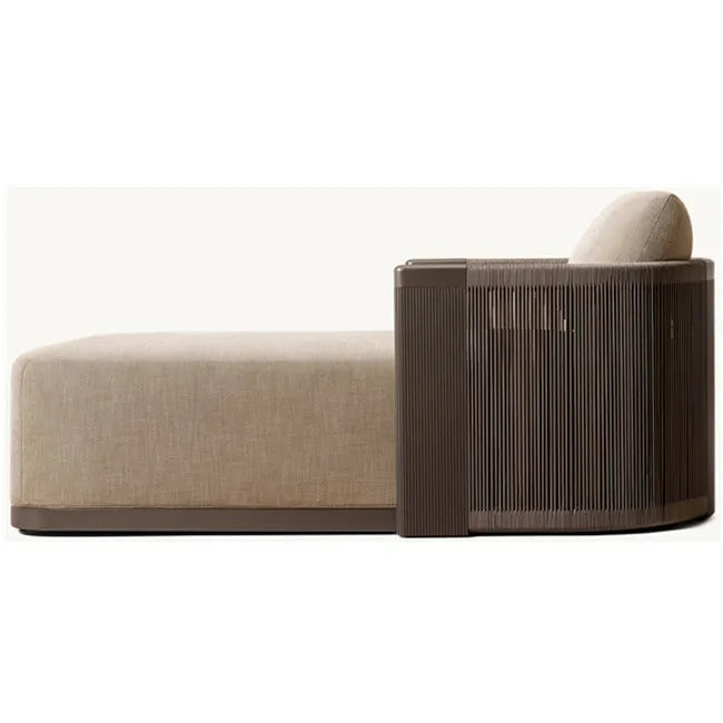 Designer Chaise Sun Lounger Contemporary Rope Alfresco Outdoor Living Australia