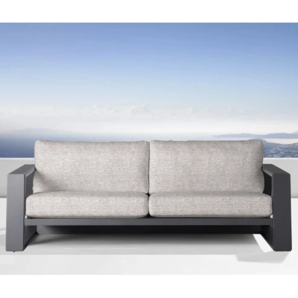 Custom Aluminium Deep Seating Sofa, Modern Outdoor Couch, Alfresco Outdoor Living Australia