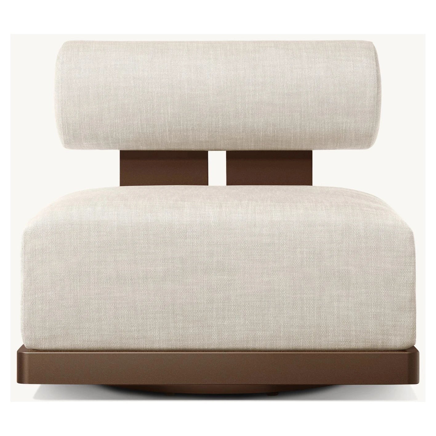 Modern Swivel Lounge Chair Aluminium Alfresco Outdoor Living Australia