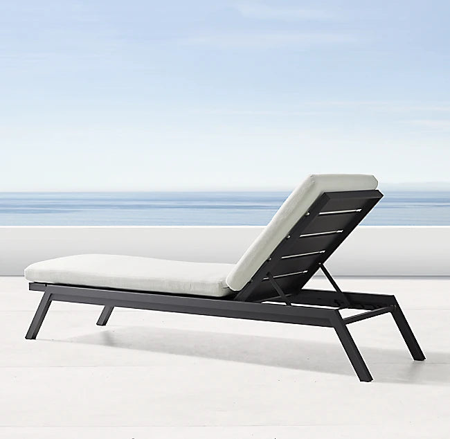 Custom Aluminium Sun Lounger Contemporary Alfresco Outdoor Living Australia