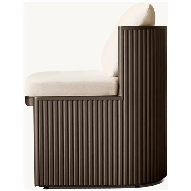 Custom Aluminum Garden Chair Minimalist Alfresco Outdoor Living Australia